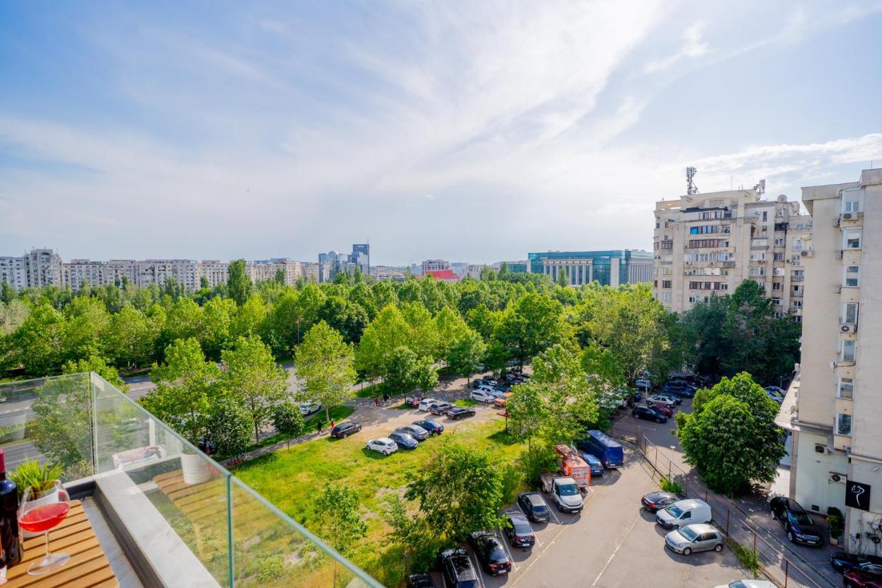 Union Plaza - Balcony Delight In City Center Бухарест Экстерьер фото